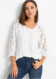 Shirt mit Spitze, bonprix