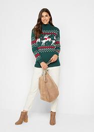 Weihnachtspullover Rentier, bpc bonprix collection