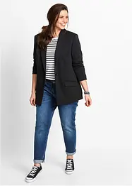 Blazer ample Punto di Roma, manches longues, bonprix