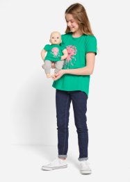 Mädchen T-Shirt mit Puppenkleid (2 tlg.), bpc bonprix collection