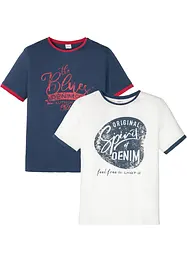 T-Shirt (2er Pack), John Baner JEANSWEAR