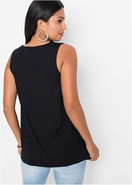 Top mit Zipper aus nachhaltige Viskose, BODYFLIRT