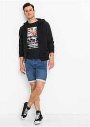Bermuda jean-jogging, Slim Fit, RAINBOW