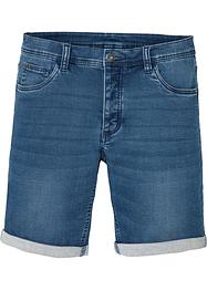 Bermuda jean-jogging, Slim Fit, RAINBOW