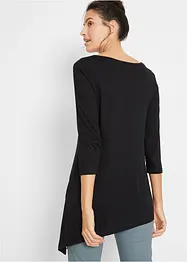 Longshirt mit Seitenschlitzen, asymetrisch, bonprix