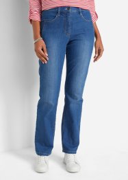High-Waist Jeans mit vorverlegter Taschennaht, Straight, bpc bonprix collection
