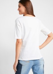 Shirt aus Bio Baumwolle, halbarm, bpc bonprix collection
