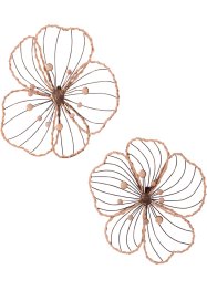 Wanddeko im Blumen-Design (2-tlg.Set), bpc living bonprix collection
