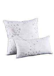 Microfaserkopfkissen mit Pusteblume fest, bpc living bonprix collection