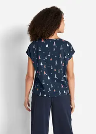 Lässiges Shirt, kurzarm, bonprix