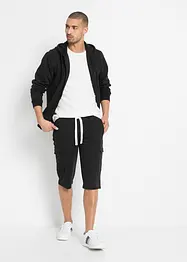 Bermuda cargo en molleton 100% coton, bonprix