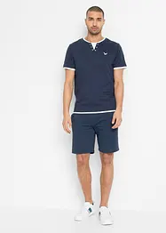 Lot de 2 T-shirts 2 en 1, bonprix