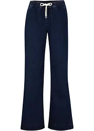 Wide Leg Jeans Mid Waist, Stretch, bonprix