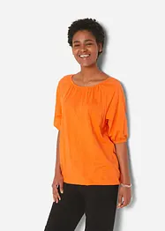 Shirt aus Bio-Baumwolle, kurzarm, bonprix