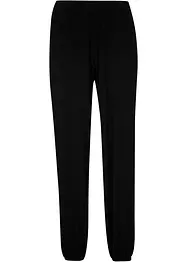 Pantalon en viscose avec taille smockée et élastique, bonprix