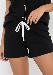 Pyjashort avec patte de boutonnage, bonprix