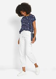 Cargohose mit Leinen, bpc bonprix collection