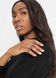 Ring veredelt mit Kristallsteinen, bpc bonprix collection