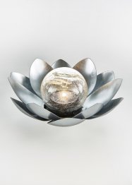 Lampe solaire déco en forme de lotus, bpc living bonprix collection
