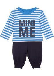 Baby Shirt + Jerseyhose (2-tlg. Set) Bio-Baumwolle, bpc bonprix collection