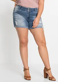 Short en jean taille mi-haute, bonprix