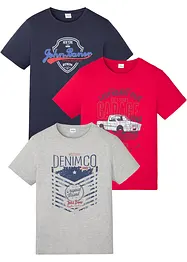 T-shirt (Lot de 3), bonprix