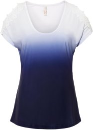 Cold-Shoulder-Shirt mit Spitze, BODYFLIRT boutique