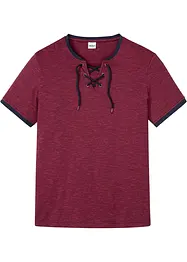 T-shirt avec laçage, bonprix