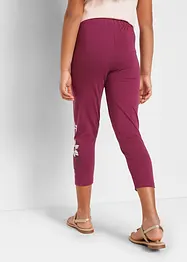 Mädchen 3/4 Leggings mit Bio-Baumwolle (2er Pack), bonprix