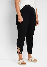 Legging coton 7/8 taille haute et confortable, bonprix