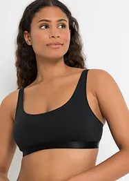 Lot de 2 brassières en coton, bpc bonprix collection