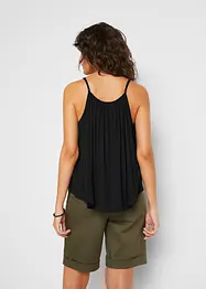 Top à fines bretelles en viscose, bonprix
