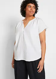 Top-blouse en mousseline, bonprix