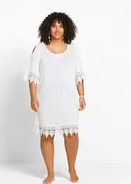 Transparentes Strandkleid aus Viskose, bonprix