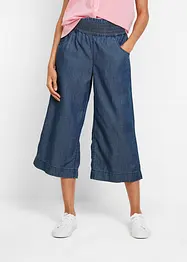 Leichte, sommerliche Culotte mit breitem Bequembund, bonprix