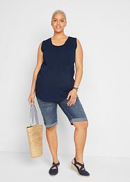 Lot de 2 tops de grossesse/d'allaitement, bpc bonprix collection