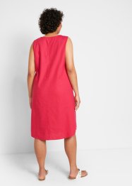 Leinen-Kleid mit Tasche, bpc bonprix collection