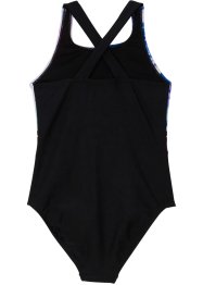 Mädchen Badeanzug mit coolen Druck, bpc bonprix collection