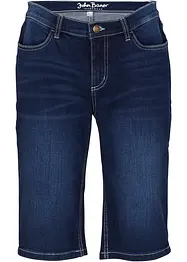 Jeans Bermuda Mid Waist, Stretch, bonprix