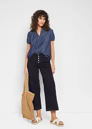 Culotte Stretch- Jeans aus Bio Baumwolle, John Baner JEANSWEAR