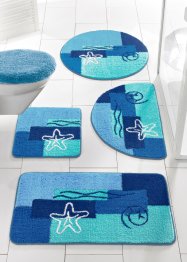 Tapis de salle de bain avec motifs marins, bpc living bonprix collection