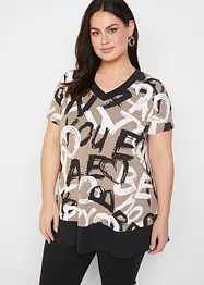 Long-Shirt mit Kurzarm, bonprix