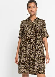 Blusenkleid aus fließender Viskose, bonprix