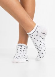 Sneaker Socken mit Wellenkante (6er Pack), bpc bonprix collection