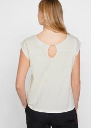 Baumwoll-Shirt mit Knotendetail, bpc bonprix collection