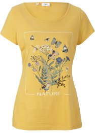 T-shirt coton avec imprimé, bpc bonprix collection