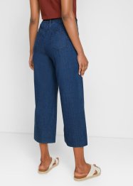 Jupe-culotte en jean avec taille confortable avec renfort, bpc bonprix collection