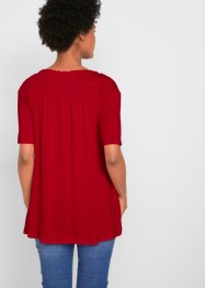 Jersey-Tunika Shirt mit Bindeband, bpc bonprix collection