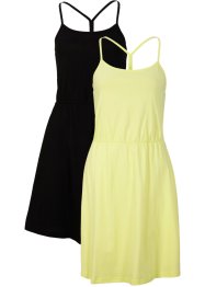Jersey-Kleid aus Bio-Baumwolle (2er Pack), bpc bonprix collection