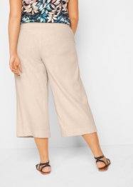 Jupe-culotte en lin, longueur mollet, bonprix